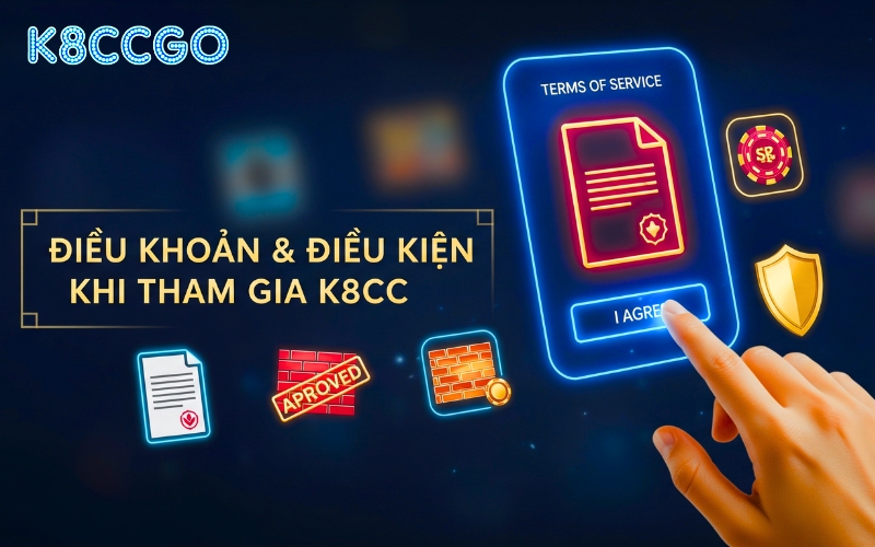 Điều khoản và Điều kiện khi tham gia K8CC