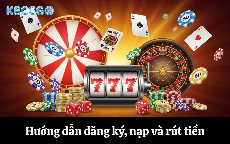 Hướng dẫn đăng ký, nạp và rút tiền